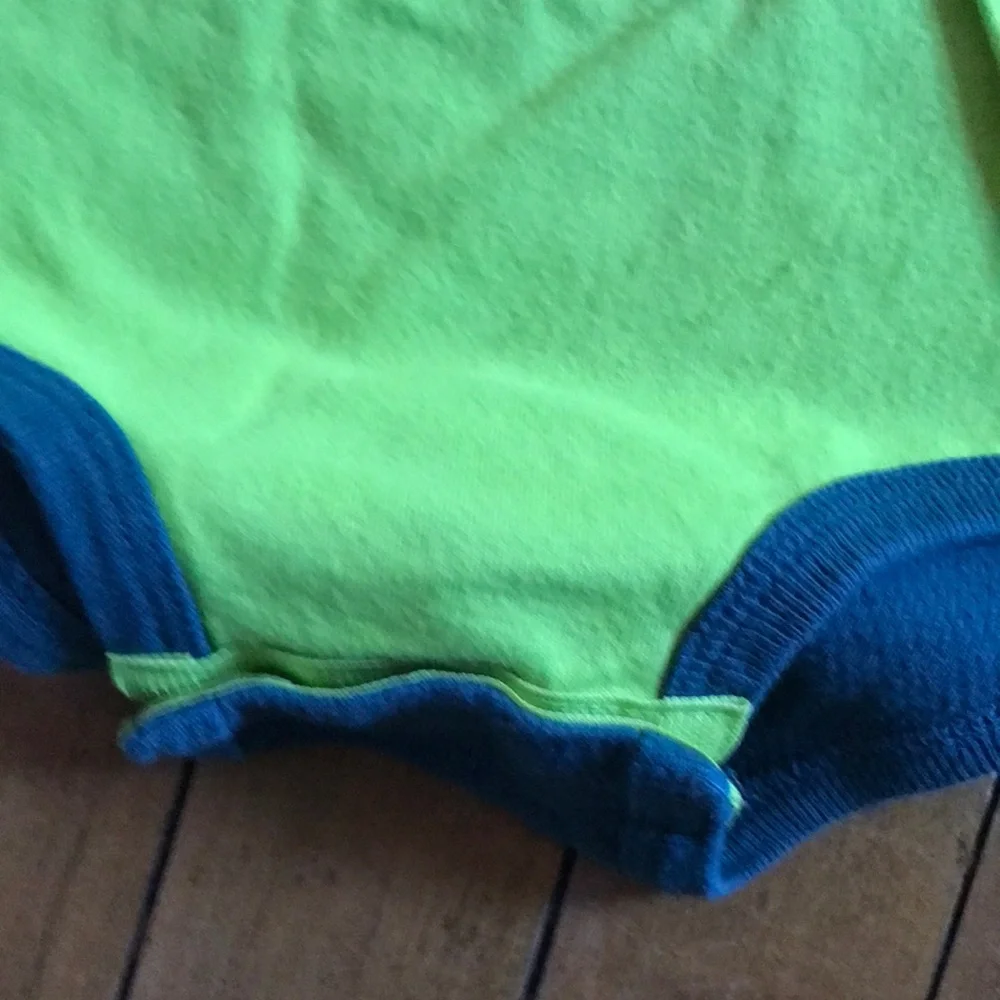 Nike Lime and Charcoal Kids One-Piece Bodysuit - I Have Arrived